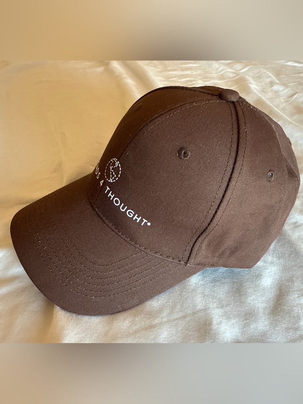 Threads 4 Thought Espresso Brown Trucker Hat Baseball Cap Adjustable Cotton 1 Sz